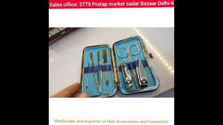 #ProfessionalMakeupBrush#ManicureSet wholesaler in Pratap Market Sadar bazaar Delhi-6