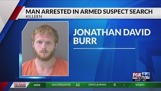 Man held after search for armed subject in Killeen