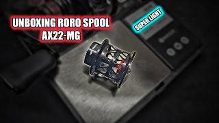 Unboxing Roro X Spool AX22-MG - Super light Bait Finesse Spool for Daiwa Air TW BFS Reels