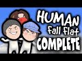 Human Fall Flat COMPLETE SERIES PLAYTHROUGH - Steam Train ft. Oney