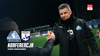 KONFERENCJA | Stal Rzeszów - Kotwica Kołobrzeg (21. kolejka Betclic 1 Ligi, 21.02.2025)