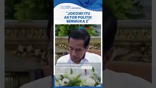 Pengamat Nilai Presiden Jokowi Aktor Politik Bermuka 2 Buntut Dekat dengan Ganjar dan Prabowo