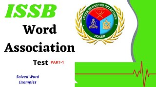 ISSB Word Association Test Part-1 | WAT | ISSB Word Association test examples & Practice | EduSmart.