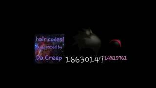 Roblox Hair Ids Boys - All Working Robux Promo Codes For Roblox 2019 To Get Robux