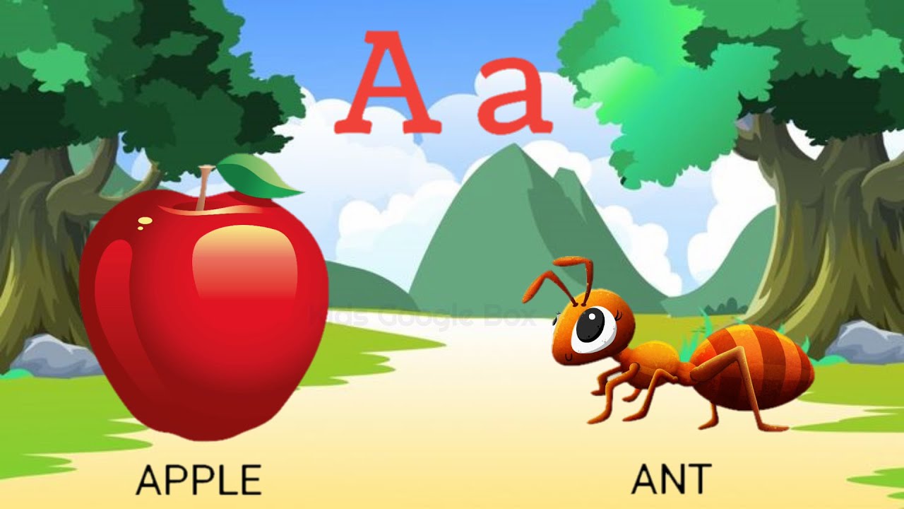 Alphabets, Phonics Song, A For Apple, A For Ant, Abcd, Abcde, Abc Song ...