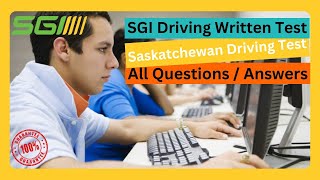 SGI Driving Written Test | Knowledge Test For Driving License in Saskatchewan Canada | SGI Q/A