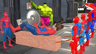 Siêu nhân nhện🔴Spider Man Team Rescues Pregnant Spider Man From Avengers Hulk vs Joker vs Venom 3