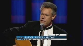 Publicist: Randy Travis suffers stroke in hospital