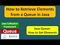 How to Retrieve Elements from a Queue in Java | Java Collection Framework