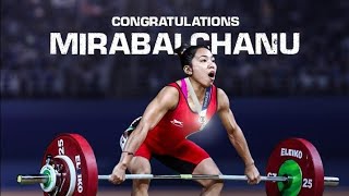 Mirabai chanu Tokyo Olympics 2020 | Chanu Saikhom Mirabai makes history : wins silver medal