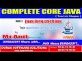 Core Java -  java.lang.package -  equals(Object o) and  checking two Strings Part-1