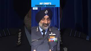 Cannot Depend On ‘Friends’ When Chips Are Down, Warns IAF Chief ACM A P Singh