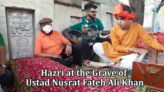 Hazri at the Grave of Ustad Nusrat Fateh Ali Khan (9/7/2020)