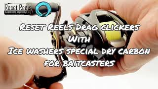 Reset Reels Drag clicker for Daiwa Steez