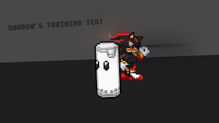 Shadow's Training Test [Stick Nodes Sprite Animation]