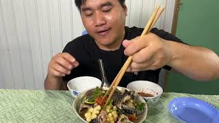 Rắn nước hầm đu đủ ta nói nó ngon | thánh sầu đâu