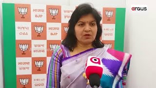 Bhubaneswar MP Aprajita Sarangi Welcomes Padampur Poll Results