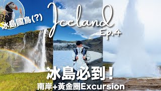 【TraVlog】冰島EP4 🇮🇸｜南岸＋黃金圈Excursion✨｜一系列冰島必到景點！｜睇超得意Puffin😍