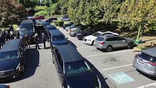 Reese Funeral Drone Footage #2 10 07 25. Celebrating The Life Of David Lee Reese
