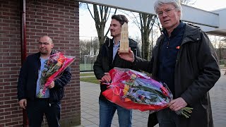 Uitreiking sportcompliment Sportpark Vechtzoom