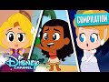 Every Disney Princess Chibi Tiny Tales 👑 | Rapunzel, Moana & MORE! | Compilation | @disneychannel