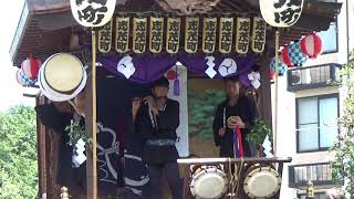 福生八雲神社例大祭本宮志茂町囃子蓮2019年