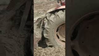 Kubota M6040SU Tractor With Rotavator Vs Mud #83