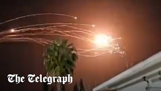 Israel's Iron Dome intercepts massive Hezbollah missile barrage