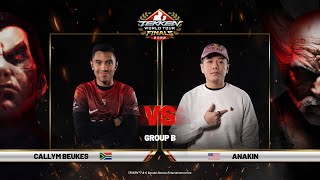 TWT2022 - Global Finals - Group B - Callym Beukes vs Anakin