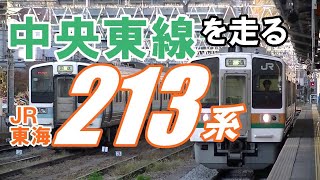 中央東線 岡谷駅～茅野駅を走る213系を観察する