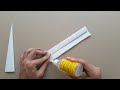 KAĞITTAN MİNATO KUNAİ YAPIMI - ( How To Make a Paper Kunai )