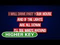 One Direction - One Way or Another (Teenage Kicks) | Karaoke Higher Key