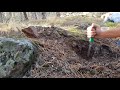 268 grams of huge gold nugget in a volcanic mountain gold prospecting