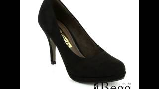 Tamaris 22407-001 Black high-heeled shoes