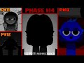 phase 11 vs phase 12 vs phase 13 14 in incredibox sprunki new sprunki