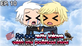 I'm secretly inlove with my political rival ep10 || biden x trump(triden) || SATIRE || gacha ||13+‼️