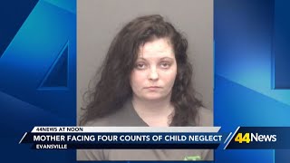 Deputies arrest Evansville mom on neglect charges