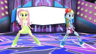 MLP EQG MMD - Lean On (RD \u0026 Fluttershy)