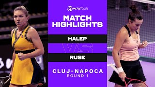 Simona Halep vs. Elena-Gabriela Ruse | 2021 Cluj-Napoca Round 1 | WTA Match Highlights