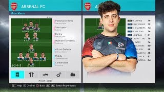 Ettorito97 Formation \u0026 Tactics - PES LEAGUE 2018