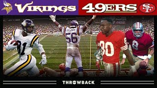 The GREATEST Playoff Upset! (Vikings vs. 49ers 1987 NFC Divisional)