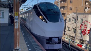 【ジョイント音最高！】E657系ｶﾂK13編成が三河島駅2番線を通過するシーン（2025.2.19.8:05）