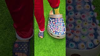 Super cool Santa's slippers 🎅❄️☃️ Corn socks 🌽🌽 #christmas #trendingshorts #viralvideo