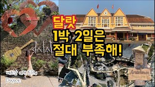 [베트남 여행 EP.8] 달랏 크레이지하우스에서 3시간 본 사람이 있다..?ㅣ다딴라 폭포ㅣ다딴라 알파인 코스터는 무조건 왕복으로ㅣ달랏 기차역