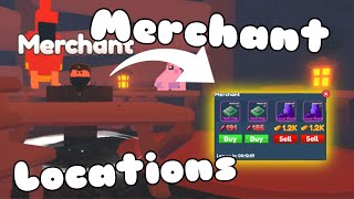 Merchant Locations | Elemental Dungeons