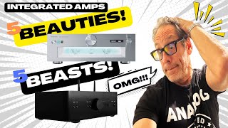 Integrated Amps: BEAUTIES and BEASTS - The Most GORGEOUS and GROTESQUE Designs!