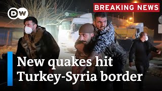 A new powerful earthquake has struck the region that was devastated two weeks ago | DW News