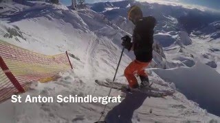 St Anton Schindlergrat GoPro