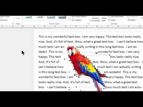 Publisher Wrapping Text around an Image Publisher Wrapping Text around an Image