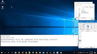 RPA DEMO - Bank Reconciliation with Ms Excel and Oracle EBS - UiPath tool